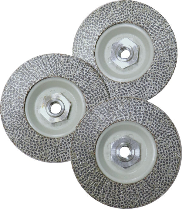 Diamant-Fächerschleifscheiben (Naturstein, Keramik)