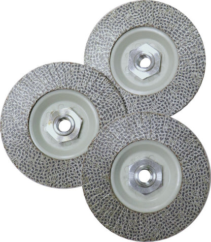 Diamant-Fächerschleifscheiben (Naturstein, Keramik)