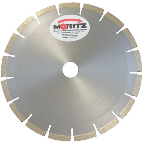 Diamant-Trennscheibe HS10 (Granit, Quarzkomposite und weitere) Ø250 bis Ø350mm