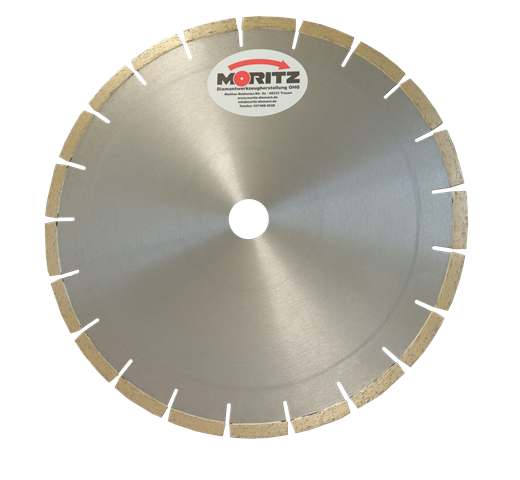 Diamant-Trennscheibe HS10 (Granit, Quarzkomposite und weitere) Ø250 bis Ø350mm